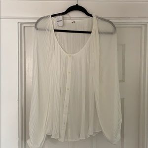 Free people women’s white blouse